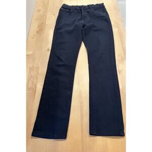 DL1961 Dark Blue Brady Slim Kids Jeans sz 12 Adjustable Waist Straight Leg Denim